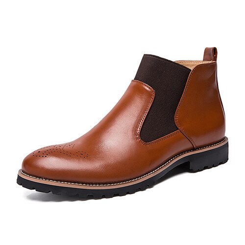 Men's Boots Chelsea Boots Walking Casual Daily Party Evening Suede Cowhide Warm Loafer Black Red Brown Fall Winter
Men's Boots Chelsea Boots Walking Casual Daily Party Evening Suede Cowhide Warm Loafer Black Red Brown Fall Winter
