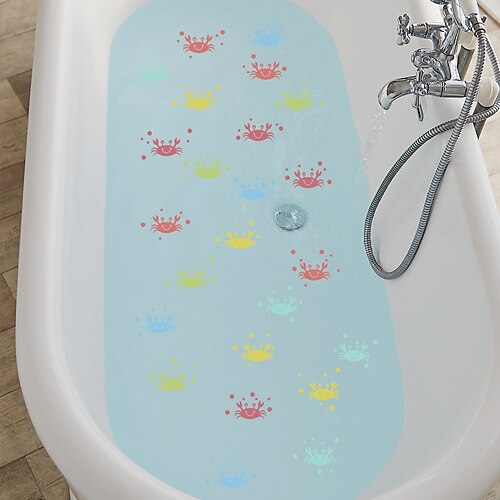 6pcs adesivo antiderrapante à prova d'água para banheira infantil, adesivo autocolante com padrão de caranguejo de flor e desenho animado, adesivo autoadesivo, essencial para casa.
6pcs adesivo antiderrapante à prova d'água para banheira infantil, adesivo autocolante com padrão de caranguejo de flor e desenho animado, adesivo autoadesivo, essencial para casa.