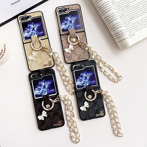 teléfono Funda Para Samsung galaxia Z Flip 5 Funda Trasera con correa de muñeca Hebilla de anillo Antigolpes Retro TPU Metal Cuero de PU
teléfono Funda Para Samsung galaxia Z Flip 5 Funda Trasera con correa de muñeca Hebilla de anillo Antigolpes Retro TPU Metal Cuero de PU