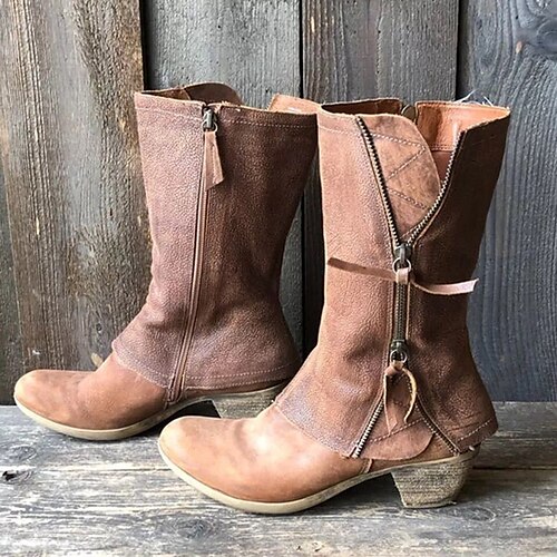 Damen Stiefel Cowboy Westernstiefel Übergrössen Arbeitsschuhe Outdoor Täglich Stiefel mit mittlerer Wade Quaste Blockabsatz Runde Zehe Vintage Elegant Wanderschuhe Kunstleder Reißverschluss Feste
Damen Stiefel Cowboy Westernstiefel Übergrössen Arbeitsschuhe Outdoor Täglich Stiefel mit mittlerer Wade Quaste Blockabsatz Runde Zehe Vintage Elegant Wanderschuhe Kunstleder Reißverschluss Feste