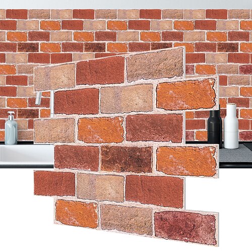 10pcs Peel And Stick Retro Stone Tile For Kitchen Backsplash Stick On Subway Tiles Self Adhesive Wall Tiles Waterproof For Kitchen Bathroom Easy To Install Rustic Brick Wallpaper 11.5X13.5 Inches
10pcs Peel And Stick Retro Stone Tile For Kitchen Backsplash Stick On Subway Tiles Self Adhesive Wall Tiles Waterproof For Kitchen Bathroom Easy To Install Rustic Brick Wallpaper 11.5X13.5 Inches