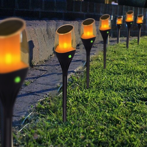 

Solar Flame Light 12LED Outdoor Waterproof Lawn light Garden Villa Walkway Camping Party Holiday Christmas Landscape Decoration Solar Torch Light