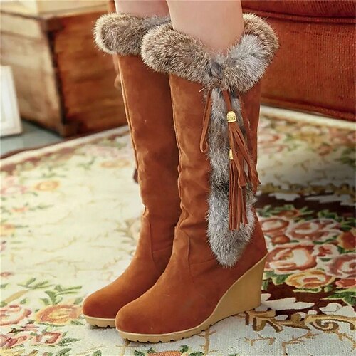 Damen Stiefel Schneestiefel Übergrössen Winterstiefel Outdoor Täglich Innenfutter aus Fleece Kniehohe Stiefel Schnürsenkel Plattform Keilabsatz Runde Zehe Vintage Brautkleider schlicht Minimalismus
Damen Stiefel Schneestiefel Übergrössen Winterstiefel Outdoor Täglich Innenfutter aus Fleece Kniehohe Stiefel Schnürsenkel Plattform Keilabsatz Runde Zehe Vintage Brautkleider schlicht Minimalismus