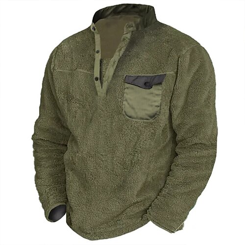 Homme Sweat shirt Laine Polaire Vert Véronèse Col Mao Plein Patchwork Sport Loisir du quotidien Vacances Rétro Vintage basique Décontractées Automne hiver Vêtement Tenue Pulls Capuche Pulls
Homme Sweat shirt Laine Polaire Vert Véronèse Col Mao Plein Patchwork Sport Loisir du quotidien Vacances Rétro Vintage basique Décontractées Automne hiver Vêtement Tenue Pulls Capuche Pulls