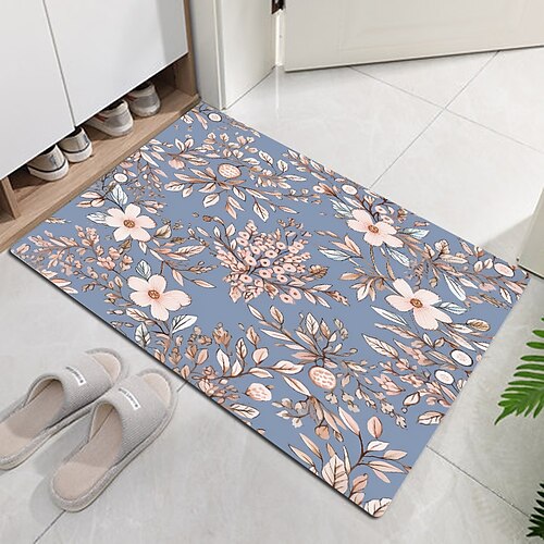 Fußmatte mit Blumenmuster, rosa, rutschfest, ölbeständig, Teppich für drinnen und draußen, Schlafzimmer-Dekoration, Badezimmermatte, Eingangsteppich, Fußmatte
Fußmatte mit Blumenmuster, rosa, rutschfest, ölbeständig, Teppich für drinnen und draußen, Schlafzimmer-Dekoration, Badezimmermatte, Eingangsteppich, Fußmatte