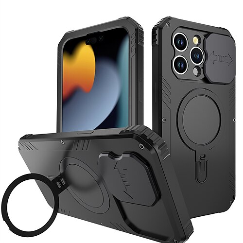 téléphone Coque Pour iPhone 15 Pro Max Adsorption Magnétique Aimantée Avec Support Détachable Protection complète du corps Couleur unie Métal Silicone
téléphone Coque Pour iPhone 15 Pro Max Adsorption Magnétique Aimantée Avec Support Détachable Protection complète du corps Couleur unie Métal Silicone