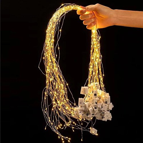10 Stück Mini-Lichterketten mit funkelnder Kupferdraht-Lichterkette, batteriebetriebene Kupferdraht-Girlanden-LED-Lichter, für Weihnachtsdekorationen, batteriebetrieben
10 Stück Mini-Lichterketten mit funkelnder Kupferdraht-Lichterkette, batteriebetriebene Kupferdraht-Girlanden-LED-Lichter, für Weihnachtsdekorationen, batteriebetrieben