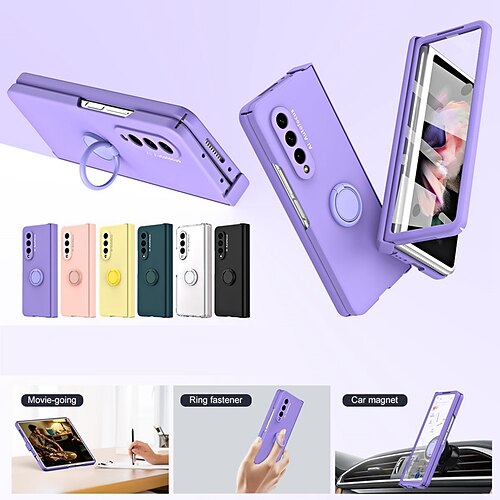 téléphone Coque Pour Samsung Galaxy Z Fold 5 Z Fold 4 Z Fold 3 Z Fold 2 Coque Arriere Adsorption Magnétique Aimantée et protecteur d'écran Anneau de Maintien Magnétique Couleur unie PC
téléphone Coque Pour Samsung Galaxy Z Fold 5 Z Fold 4 Z Fold 3 Z Fold 2 Coque Arriere Adsorption Magnétique Aimantée et protecteur d'écran Anneau de Maintien Magnétique Couleur unie PC