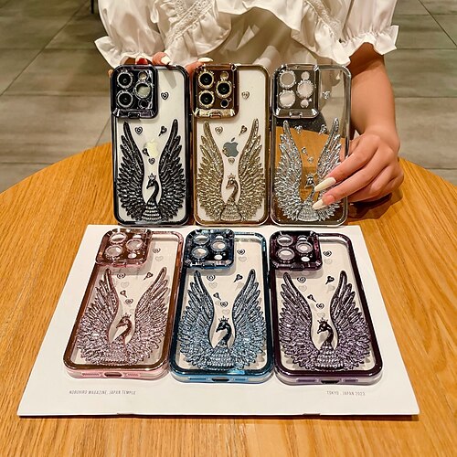 Phone Case For iPhone 15 Pro Max iPhone 14 Pro Max iPhone 13 12 11 Pro Max Back Cover Transparent Camera Lens Protector Kickstand Solid Color TPU Plating
Phone Case For iPhone 15 Pro Max iPhone 14 Pro Max iPhone 13 12 11 Pro Max Back Cover Transparent Camera Lens Protector Kickstand Solid Color TPU Plating