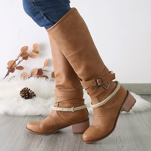 Damen Stiefel Übergrössen Arbeitsschuhe Stiefel mit Absatz Outdoor Täglich Kniehohe Stiefel Schnürsenkel Blockabsatz Runde Zehe Vintage Brautkleider schlicht Minimalismus Kunstleder PU Reißverschluss
Damen Stiefel Übergrössen Arbeitsschuhe Stiefel mit Absatz Outdoor Täglich Kniehohe Stiefel Schnürsenkel Blockabsatz Runde Zehe Vintage Brautkleider schlicht Minimalismus Kunstleder PU Reißverschluss