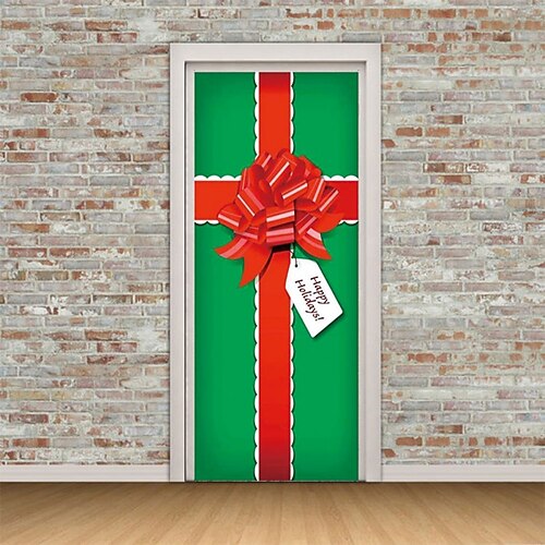 Weihnachten 3D-Aufkleber, wasserdichte Türaufkleber, Weihnachtstür-Wandbild, selbstklebende Tapete, PVC-Aufkleber, abnehmbarer Wandaufkleber für Heimbüro-Dekoration
Weihnachten 3D-Aufkleber, wasserdichte Türaufkleber, Weihnachtstür-Wandbild, selbstklebende Tapete, PVC-Aufkleber, abnehmbarer Wandaufkleber für Heimbüro-Dekoration