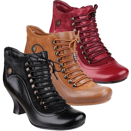 Mujer Botas Bullock Zapatos Tallas Grandes Zapatos Confort Fiesta Exterior Trabajo Botines Botines Tacón de gatito Vintage Moda Elegante PU Cordones Color sólido Negro Rojo Marrón
Mujer Botas Bullock Zapatos Tallas Grandes Zapatos Confort Fiesta Exterior Trabajo Botines Botines Tacón de gatito Vintage Moda Elegante PU Cordones Color sólido Negro Rojo Marrón