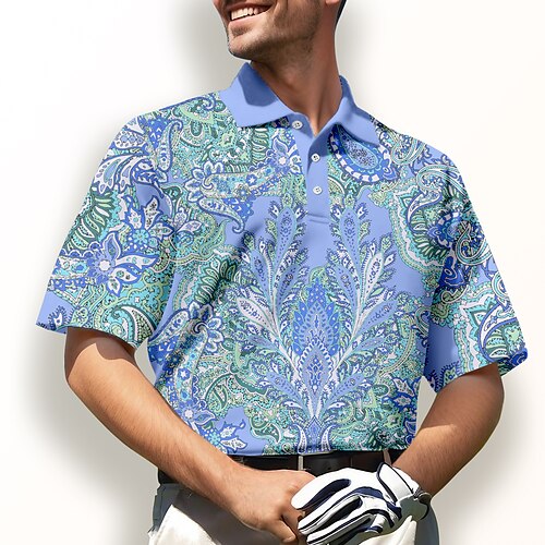 Herren poloshirt Golfhemd Geknöpftes Poloshirt Atmungsaktiv Schnelltrocknend Feuchtigkeitsableitung Kurzarm Golfbekleidung Golfkleidung Regular Fit Blumen Sommer Tennis Golfspiel Pickleball
Herren poloshirt Golfhemd Geknöpftes Poloshirt Atmungsaktiv Schnelltrocknend Feuchtigkeitsableitung Kurzarm Golfbekleidung Golfkleidung Regular Fit Blumen Sommer Tennis Golfspiel Pickleball