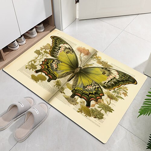 Felpudo de mariposa vintage, alfombra antideslizante a prueba de aceite, alfombra para interiores y exteriores, decoración de dormitorio, alfombra de baño, alfombra de entrada, alfombra para puerta
Felpudo de mariposa vintage, alfombra antideslizante a prueba de aceite, alfombra para interiores y exteriores, decoración de dormitorio, alfombra de baño, alfombra de entrada, alfombra para puerta