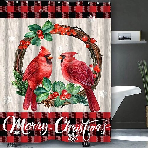 Conjunto de cortina de chuveiro de natal conjuntos de banheiro moderno decoração de casa de banho com tapete de banho em forma de u e tampa de vaso sanitário e 12 ganchos
Conjunto de cortina de chuveiro de natal conjuntos de banheiro moderno decoração de casa de banho com tapete de banho em forma de u e tampa de vaso sanitário e 12 ganchos