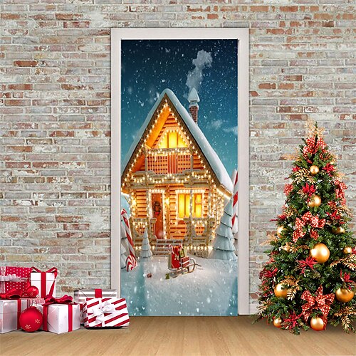 Autocollants de noël 3d autocollants de porte imperméables décoration murale de porte de noël autocollant de papier peint auto-adhésif autocollant en pvc autocollant mural amovible pour la décoration
Autocollants de noël 3d autocollants de porte imperméables décoration murale de porte de noël autocollant de papier peint auto-adhésif autocollant en pvc autocollant mural amovible pour la décoration