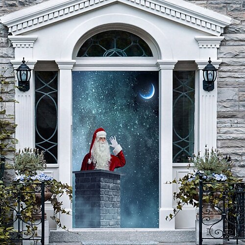 Weihnachten 3D-Aufkleber, wasserdichte Türaufkleber, Weihnachtstür-Wandbild, selbstklebende Tapete, PVC-Aufkleber, abnehmbarer Wandaufkleber für Heimbüro-Dekoration
Weihnachten 3D-Aufkleber, wasserdichte Türaufkleber, Weihnachtstür-Wandbild, selbstklebende Tapete, PVC-Aufkleber, abnehmbarer Wandaufkleber für Heimbüro-Dekoration