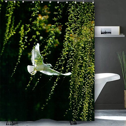 Floral Pattner 4 Pcs Shower Curtain Set Bathroom Sets Modern Home Bathroom Decor with Bath Mat U Shape and Toilet Lid Cover Mat and 12 Hooks
Floral Pattner 4 Pcs Shower Curtain Set Bathroom Sets Modern Home Bathroom Decor with Bath Mat U Shape and Toilet Lid Cover Mat and 12 Hooks