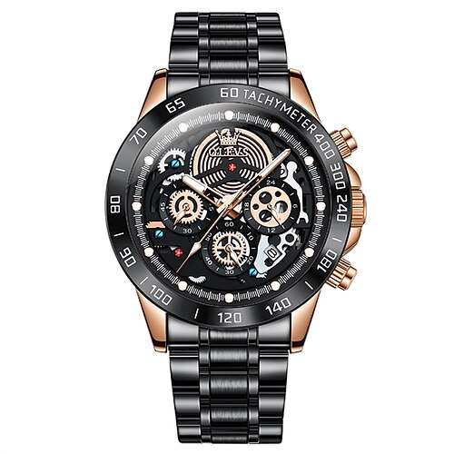 New Olevs Brand Men'S Luminous Watch Chronograph Calendar Large Dial Waterproof Multifunctional Sports Men'S Watches
New Olevs Brand Men'S Luminous Watch Chronograph Calendar Large Dial Waterproof Multifunctional Sports Men'S Watches