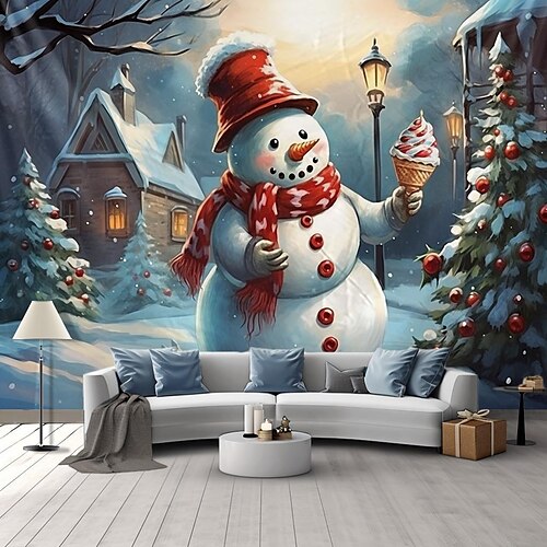Noël bonhomme de neige glace suspendus tapisserie mur art noël grande tapisserie décor mural photographie toile de fond couverture rideau maison chambre salon décoration
Noël bonhomme de neige glace suspendus tapisserie mur art noël grande tapisserie décor mural photographie toile de fond couverture rideau maison chambre salon décoration