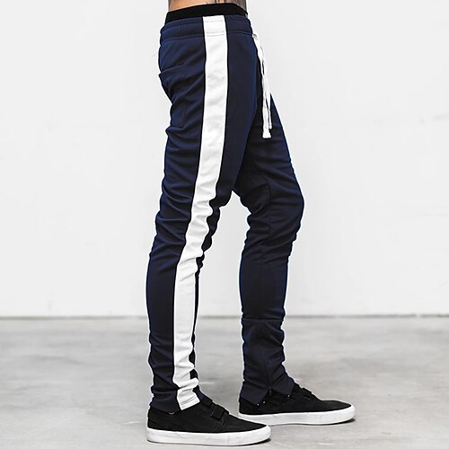 Men's Sweatpants Joggers Pocket Drawstring Elastic Waist Color Block Comfort Breathable Outdoor Daily Going out Fashion Casual Dark Blue Dark Gray
Men's Sweatpants Joggers Pocket Drawstring Elastic Waist Color Block Comfort Breathable Outdoor Daily Going out Fashion Casual Dark Blue Dark Gray