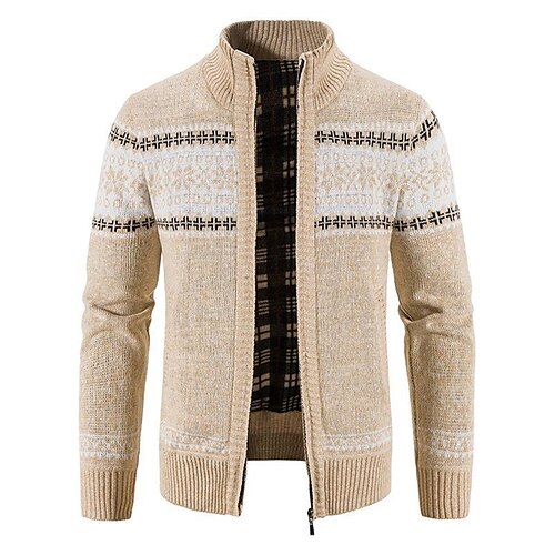 Mujer Cárdigan Chaqueta suéter Escote Chino Estriado Tejer Poliéster Cremallera De Punto Otoño Invierno Regular Exterior Navidad Diario Moda Ropa de calle Casual Manga Larga Copo Azul Piscina Gris
Mujer Cárdigan Chaqueta suéter Escote Chino Estriado Tejer Poliéster Cremallera De Punto Otoño Invierno Regular Exterior Navidad Diario Moda Ropa de calle Casual Manga Larga Copo Azul Piscina Gris