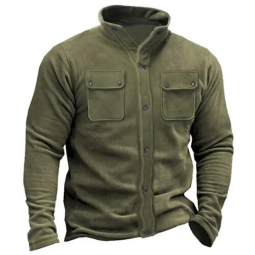 Herren Sweatshirt Pullover Polarvlies Armeegrün Stehkragen Glatt Tasche Sport Natur Täglich Festtage Vintage Brautkleider schlicht Taktisch Herbst Winter Bekleidung Kapuzenpullover Sweatshirts
Herren Sweatshirt Pullover Polarvlies Armeegrün Stehkragen Glatt Tasche Sport Natur Täglich Festtage Vintage Brautkleider schlicht Taktisch Herbst Winter Bekleidung Kapuzenpullover Sweatshirts