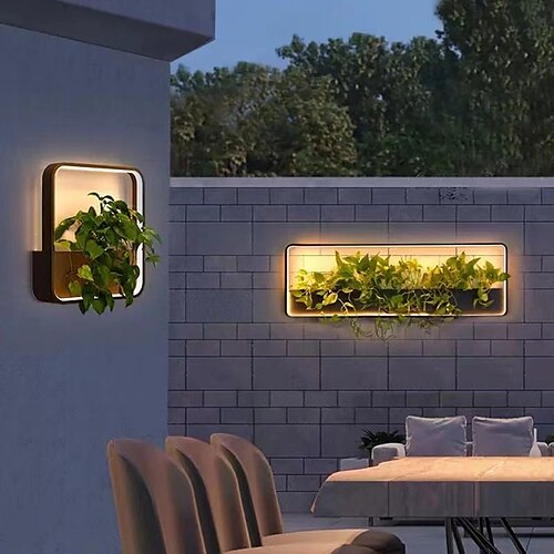 Lâmpada de parede externa à prova d'água, à prova de ferrugem, alumínio ip65, pátio, jardim, lâmpada de parede em vaso de plantas
Lâmpada de parede externa à prova d'água, à prova de ferrugem, alumínio ip65, pátio, jardim, lâmpada de parede em vaso de plantas