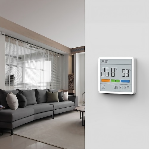 relógio duka atuman mudo temperatura e umidade - monitor de quarto de bebê de alta precisão com tela lcd grande (c/f)
relógio duka atuman mudo temperatura e umidade - monitor de quarto de bebê de alta precisão com tela lcd grande (c/f)