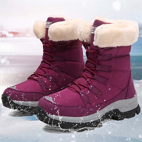 Damen Stiefel Schneestiefel Weiche Schuhe Komfort Schuhe Täglich Stiefel mit mittlerer Wade Schnürsenkel Plattform Flacher Absatz Runde Zehe Plüsch Komfort Minimalismus Polyester Kunstpelz PU
Damen Stiefel Schneestiefel Weiche Schuhe Komfort Schuhe Täglich Stiefel mit mittlerer Wade Schnürsenkel Plattform Flacher Absatz Runde Zehe Plüsch Komfort Minimalismus Polyester Kunstpelz PU