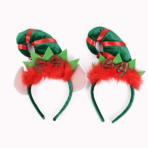 Elfe Casque Homme Femme Unisexe Garçon Noël Noël Carnaval la veille de Noël Polyester Casque
Elfe Casque Homme Femme Unisexe Garçon Noël Noël Carnaval la veille de Noël Polyester Casque
