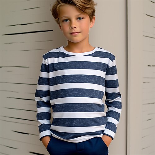 Chico 3D Raya Camiseta Camisa Manga Larga Impresión 3D Otoño Invierno Deportes Moda Ropa de calle Poliéster Niños 3-12 años Cuello Barco Exterior Casual Diario Ajuste regular
Chico 3D Raya Camiseta Camisa Manga Larga Impresión 3D Otoño Invierno Deportes Moda Ropa de calle Poliéster Niños 3-12 años Cuello Barco Exterior Casual Diario Ajuste regular