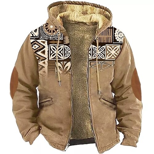 Tribal Estampados Diario Étnico Casual Hombre Impresión 3D La chaqueta con capucha Chaqueta de lana Abrigos Festivos Vacaciones Noche Sudaderas Azul Marino Azul Piscina Marrón Manga Larga Con Capucha
Tribal Estampados Diario Étnico Casual Hombre Impresión 3D La chaqueta con capucha Chaqueta de lana Abrigos Festivos Vacaciones Noche Sudaderas Azul Marino Azul Piscina Marrón Manga Larga Con Capucha