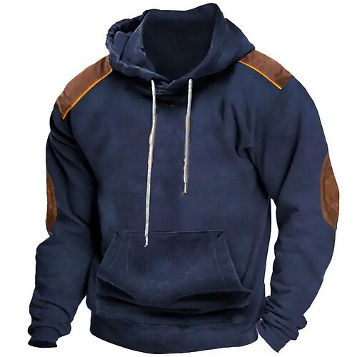 Homme Sweat à capuche Bleu Capuche Bloc de couleur Poche Sport Loisir du quotidien Vacances Vêtement de rue Frais Décontractées Printemps Automne Vêtement Tenue Pulls Capuche Pulls molletonnés
Homme Sweat à capuche Bleu Capuche Bloc de couleur Poche Sport Loisir du quotidien Vacances Vêtement de rue Frais Décontractées Printemps Automne Vêtement Tenue Pulls Capuche Pulls molletonnés