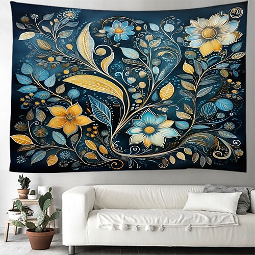 Vintage Floral Hanging Tapestry Wall Art Large Tapestry Mural Decor Photograph Backdrop Blanket Curtain Home Bedroom Living Room Decoration
Vintage Floral Hanging Tapestry Wall Art Large Tapestry Mural Decor Photograph Backdrop Blanket Curtain Home Bedroom Living Room Decoration