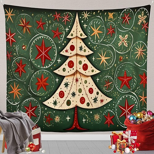 Arbres de Noël suspendus tapisserie art mural noël art populaire scandinave grande tapisserie décor mural photographie toile de fond couverture rideau maison chambre salon décoration
Arbres de Noël suspendus tapisserie art mural noël art populaire scandinave grande tapisserie décor mural photographie toile de fond couverture rideau maison chambre salon décoration