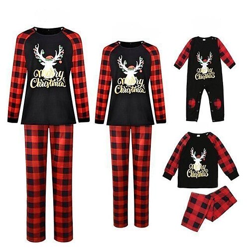 Familie Weihnachten Pyjamas Graphic Heim Bedruckt Rote Langarm Mama und ich Outfits Aktiv Passende Outfits
Familie Weihnachten Pyjamas Graphic Heim Bedruckt Rote Langarm Mama und ich Outfits Aktiv Passende Outfits