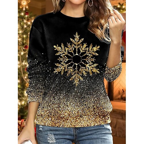 Mulheres Estacionar Moletom de Natal Roupa de Esporte Festival Imprimir Azul Dourado Verde Floco de Neve Natal Casual Decote Redondo Manga Longa Top Micro-Elástica Outono inverno
Mulheres Estacionar Moletom de Natal Roupa de Esporte Festival Imprimir Azul Dourado Verde Floco de Neve Natal Casual Decote Redondo Manga Longa Top Micro-Elástica Outono inverno