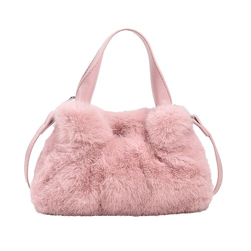 Damen Handtasche Flauschige Tasche Kunstpelz Täglich Feste Farbe Schwarz Weiß Rosa
Damen Handtasche Flauschige Tasche Kunstpelz Täglich Feste Farbe Schwarz Weiß Rosa