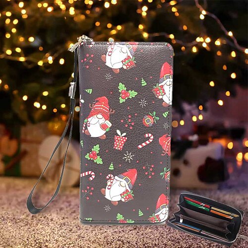 Hombre Mujer Clutch Cartera Monedero Cartera con tarjetero Cuero de PU Navidad Diario Cremallera Impermeable Ligero Duradero Flor Café
Hombre Mujer Clutch Cartera Monedero Cartera con tarjetero Cuero de PU Navidad Diario Cremallera Impermeable Ligero Duradero Flor Café