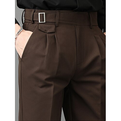 Herren Anzughosen Hose Hosen Faltenhose Anzughose Tasche Glatt Komfort Atmungsaktiv Outdoor Täglich Ausgehen Modisch Brautkleider schlicht Schwarz Dunkelblau
Herren Anzughosen Hose Hosen Faltenhose Anzughose Tasche Glatt Komfort Atmungsaktiv Outdoor Täglich Ausgehen Modisch Brautkleider schlicht Schwarz Dunkelblau