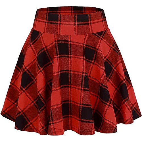 Damenrock Weihnachten karierter Rock Mini rot schwarz grün Röcke bedruckt Mode lässig Straße täglich XL 2XL 3XL
Damenrock Weihnachten karierter Rock Mini rot schwarz grün Röcke bedruckt Mode lässig Straße täglich XL 2XL 3XL