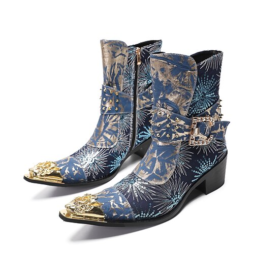 Hombre Botas Botines chelsea Zapatos De Vestir Casual Británico Diario Fiesta y Noche Cuero Impermeable Botines / Hasta el Tobillo Cremallera Champaña Rojo Azul Otoño Invierno
Hombre Botas Botines chelsea Zapatos De Vestir Casual Británico Diario Fiesta y Noche Cuero Impermeable Botines / Hasta el Tobillo Cremallera Champaña Rojo Azul Otoño Invierno