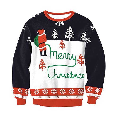 Weihnachten Weihnachtsmann Weihnachtsstrickjacke Kapuzenshirt Bedruckt Grafik Kapuzenshirt Für Herren Damen Unisex Erwachsene 3D-Druck 100% Polyester Party
Weihnachten Weihnachtsmann Weihnachtsstrickjacke Kapuzenshirt Bedruckt Grafik Kapuzenshirt Für Herren Damen Unisex Erwachsene 3D-Druck 100% Polyester Party