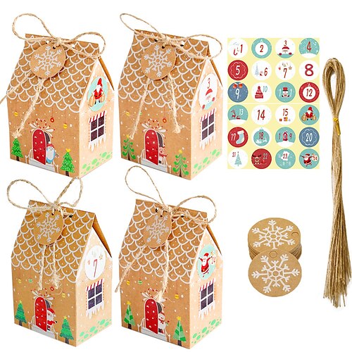 24 pièces sacs cadeaux pour noël, sacs cadeaux pour calendrier de l'avent de noël, sacs suspendus pour calendrier de compte à rebours de 24 jours, sac de bricolage en papier kraft de noël 2023 avec
24 pièces sacs cadeaux pour noël, sacs cadeaux pour calendrier de l'avent de noël, sacs suspendus pour calendrier de compte à rebours de 24 jours, sac de bricolage en papier kraft de noël 2023 avec