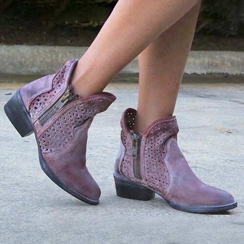 Mulheres Botas Botas de Moto Botas de trabalho Botas de Montaria Ao ar livre Diário Botas Botas Tornozelo Sem Salto Ponta Redonda Vintage Casual Minimalismo Couro Sintético zíper Côr Sólida Recortar
Mulheres Botas Botas de Moto Botas de trabalho Botas de Montaria Ao ar livre Diário Botas Botas Tornozelo Sem Salto Ponta Redonda Vintage Casual Minimalismo Couro Sintético zíper Côr Sólida Recortar