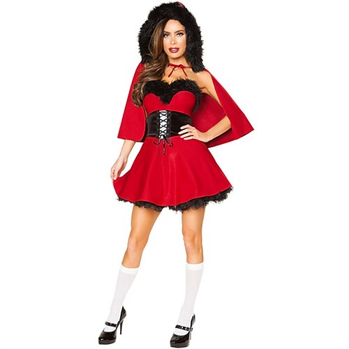 Papai Noel Mrs.Claus Trajes sensuais Fantasia de Natal Ternos de Papai Noel Fantasias de Cosplay Mulheres Traje Cosplay Natal Natal Baile de Máscaras Adulto Festa Natal Poliéster Vestido Cinto Capa
Papai Noel Mrs.Claus Trajes sensuais Fantasia de Natal Ternos de Papai Noel Fantasias de Cosplay Mulheres Traje Cosplay Natal Natal Baile de Máscaras Adulto Festa Natal Poliéster Vestido Cinto Capa