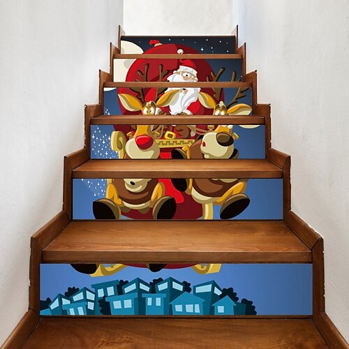 3D Christmas Stair Stickers Decals Xmas Staircase Decals Removable Tile Stair Risers Decals Xmas Home Decor 6 Pieces,Christmas Home Decor
3D Christmas Stair Stickers Decals Xmas Staircase Decals Removable Tile Stair Risers Decals Xmas Home Decor 6 Pieces,Christmas Home Decor