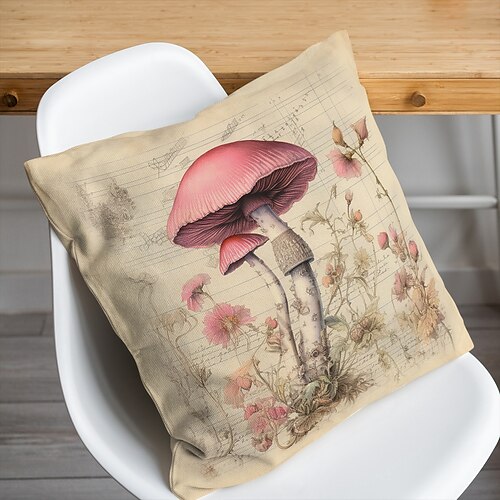 Housse de coussin double face en forme de champignon aquarelle, taie d'oreiller carrée décorative douce, pour chambre à coucher, salon, canapé, chaise, 1 pièce
Housse de coussin double face en forme de champignon aquarelle, taie d'oreiller carrée décorative douce, pour chambre à coucher, salon, canapé, chaise, 1 pièce