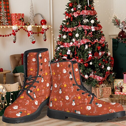 Homme Femme Bottes Bottes de travail Cyclisme Décontractées Noël Polyuréthane Confortable Antidérapantes Bottine / Demi Botte Bande élastique Jaune Rouge Bleu 3D Automne Hiver
Homme Femme Bottes Bottes de travail Cyclisme Décontractées Noël Polyuréthane Confortable Antidérapantes Bottine / Demi Botte Bande élastique Jaune Rouge Bleu 3D Automne Hiver